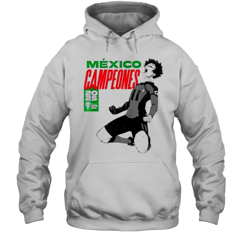Blue Lock Mexico Campeones Shirt Unisex Hoodie