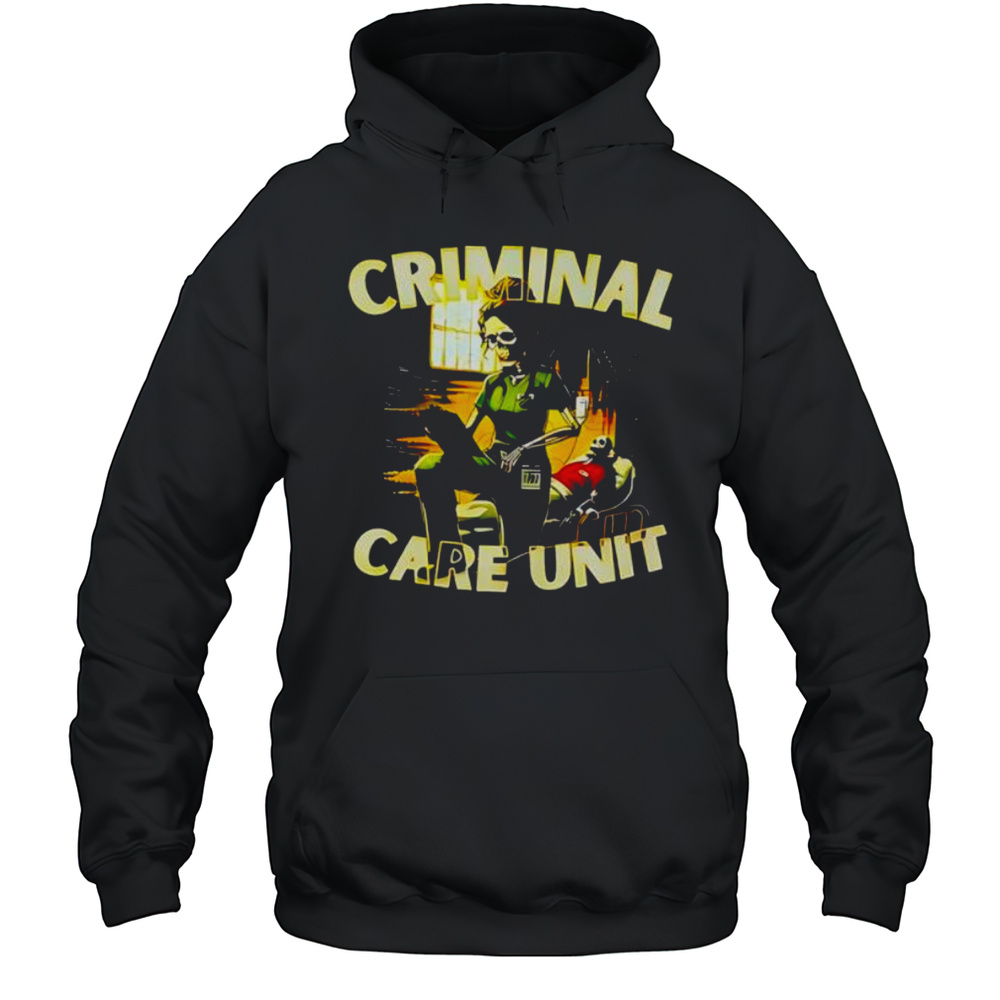 Criminal Care Unit Pattern Shirt Unisex Hoodie