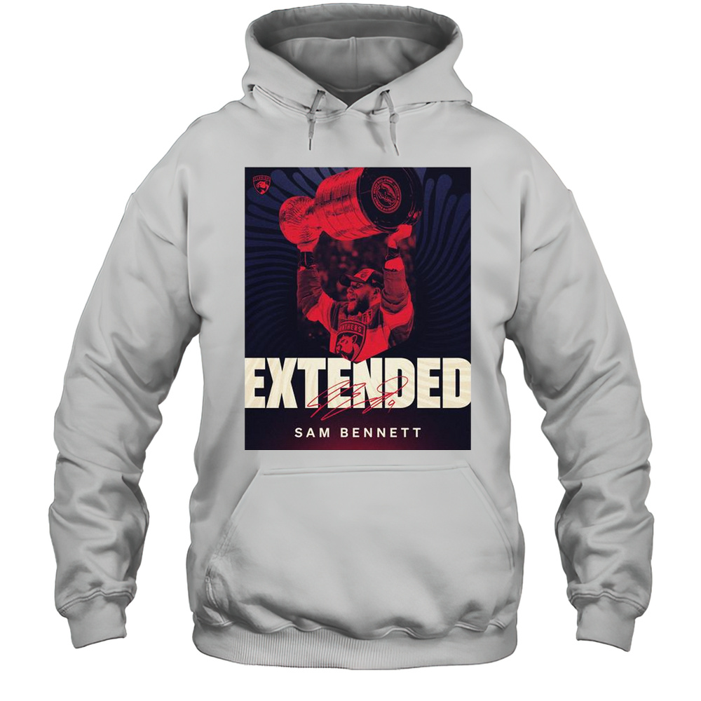 Florida Panthers Sam Bennett Eight-Year Contract Extension Signature T-Shirt Unisex Hoodie