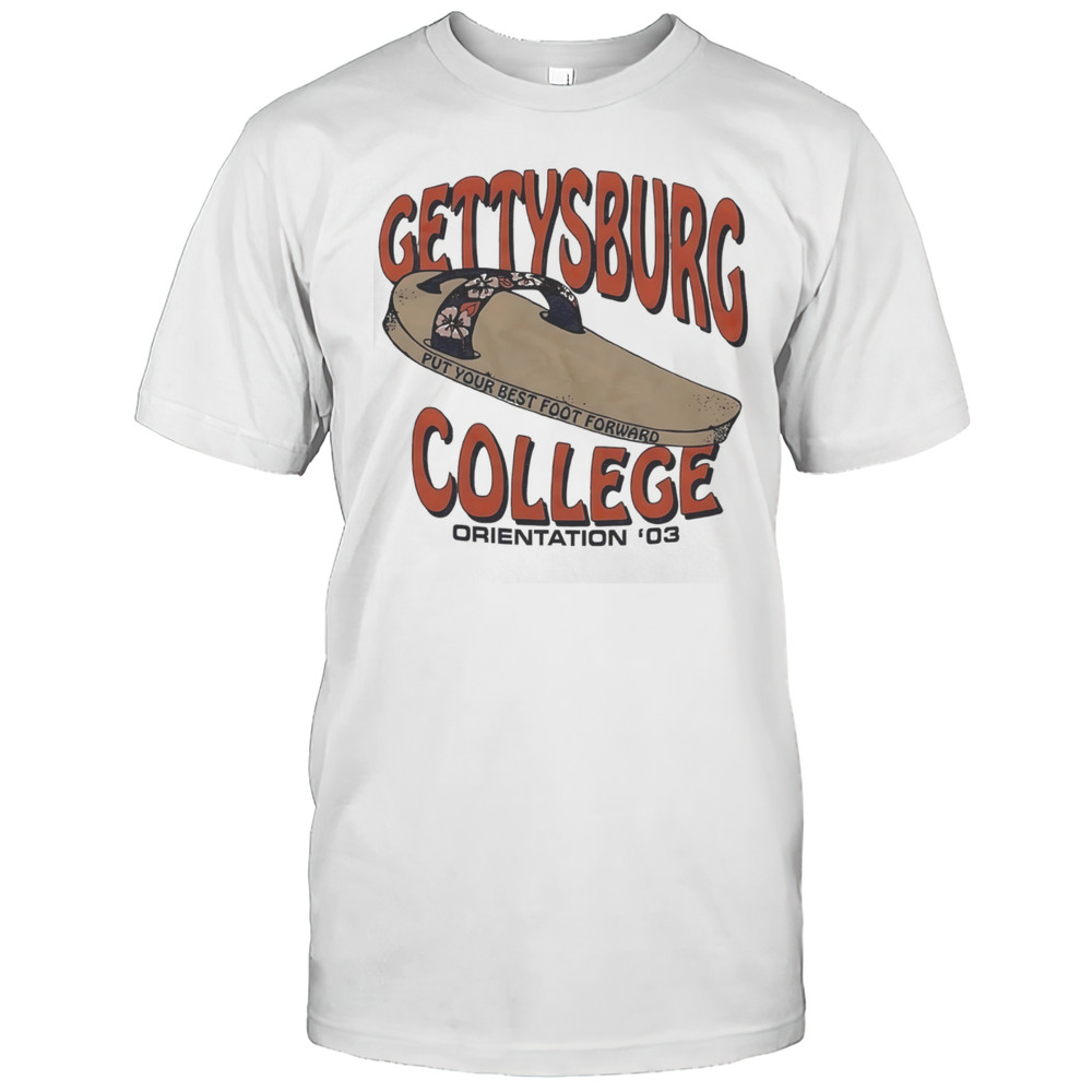 Gettysburg College Put Your Best Foot Forward Shirt