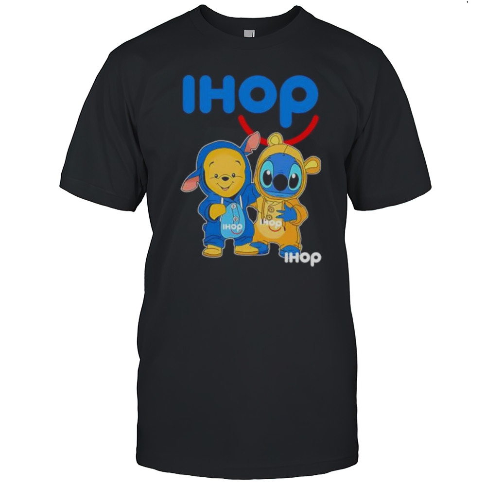 Ihop Pooh And Stitch Friends Shirt