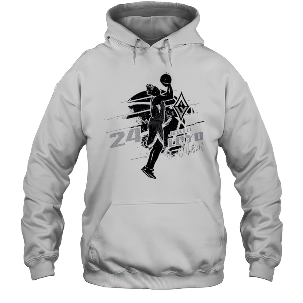 Jewell Loyd Las Vegas Aces Silhouette Shirt Unisex Hoodie