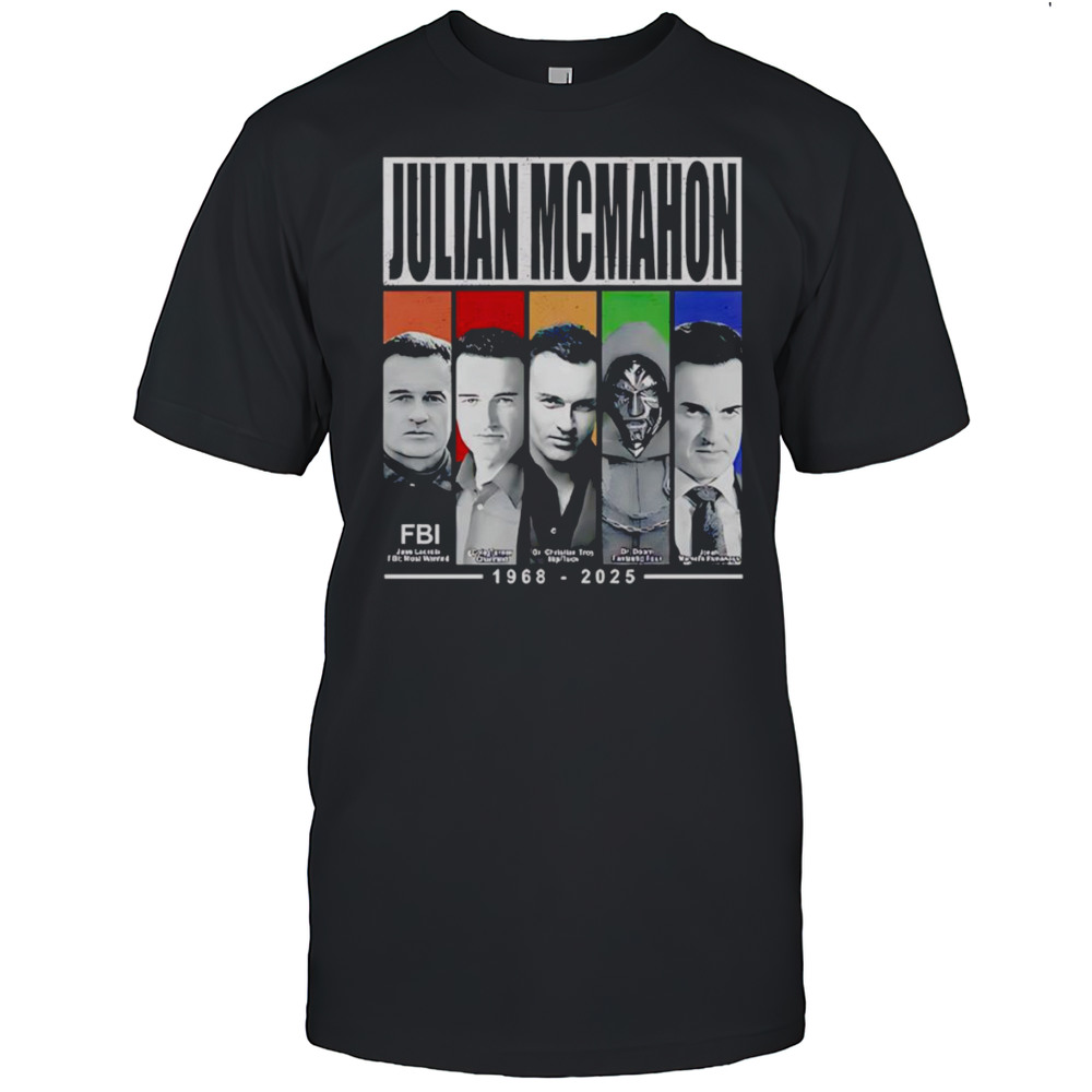 Julian Mcmahon 1968 2025 Shirt