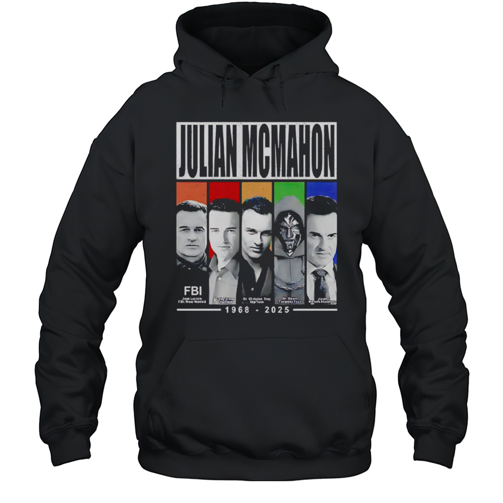 Julian Mcmahon 1968 2025 Shirt Unisex Hoodie