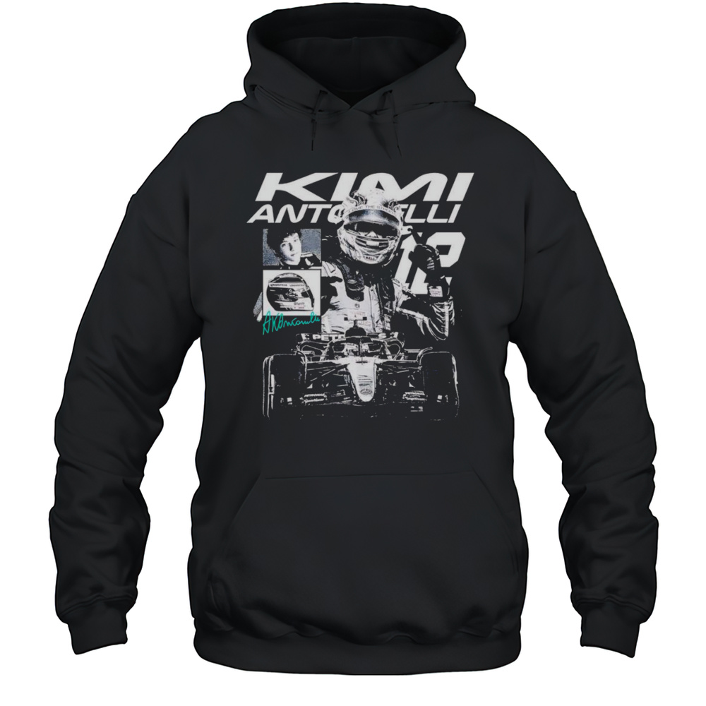 Kimi Antonelli Signature Graphic Shirt Unisex Hoodie