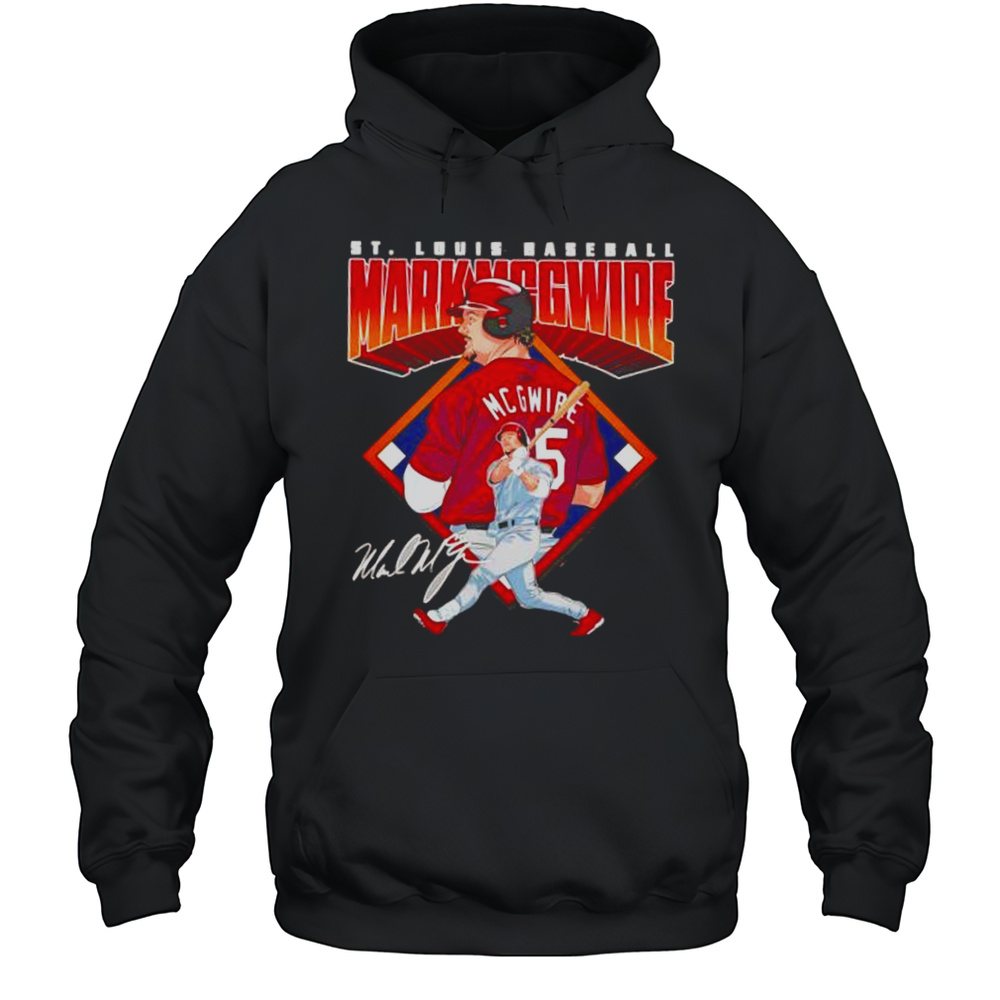 Mark Mcgwire St. Louis Baseball Diamond Shirt Unisex Hoodie