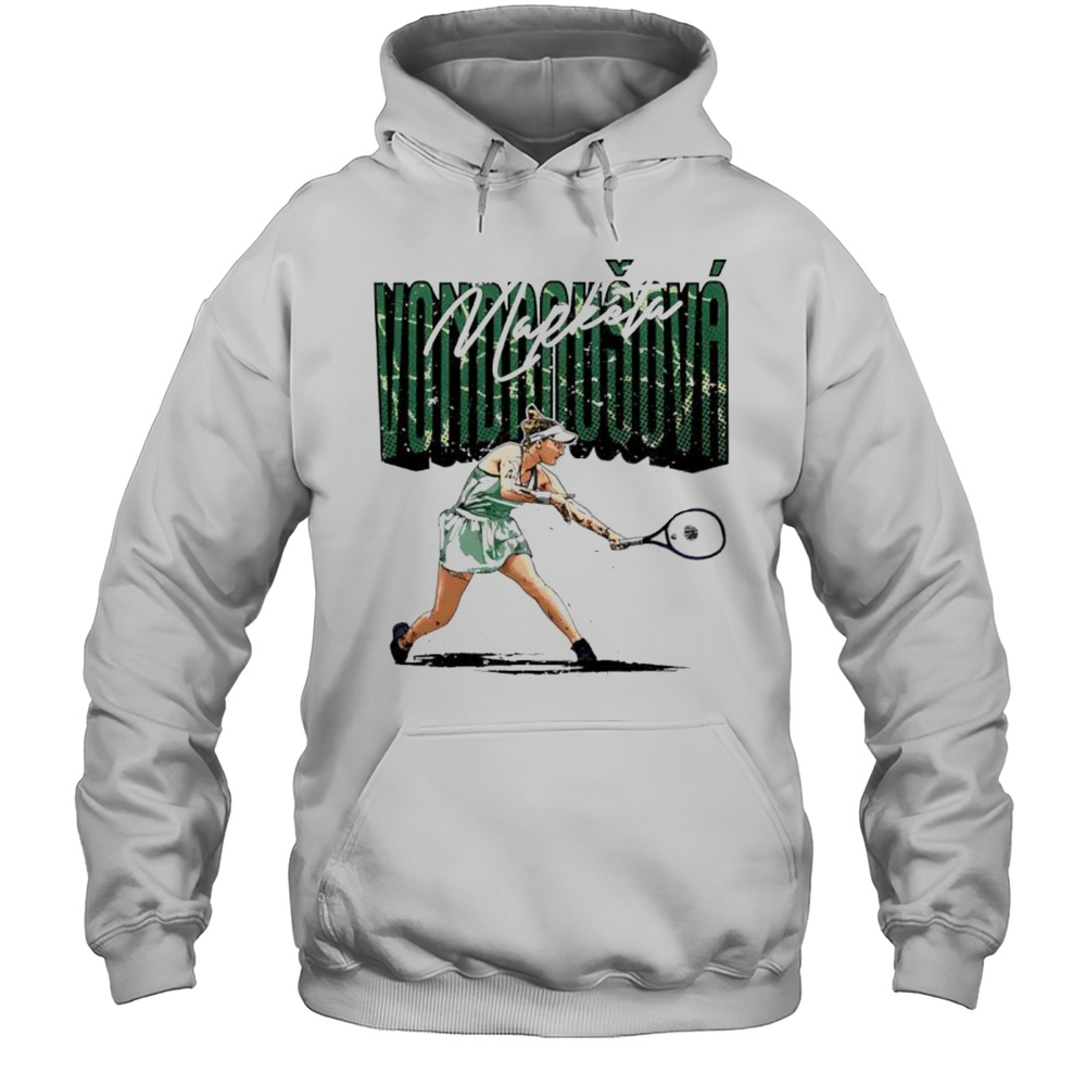 Marketa Vondrousova Player Name Shirt Unisex Hoodie