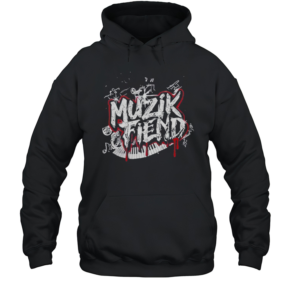 Muzik Fiend Logo T-Shirt Unisex Hoodie