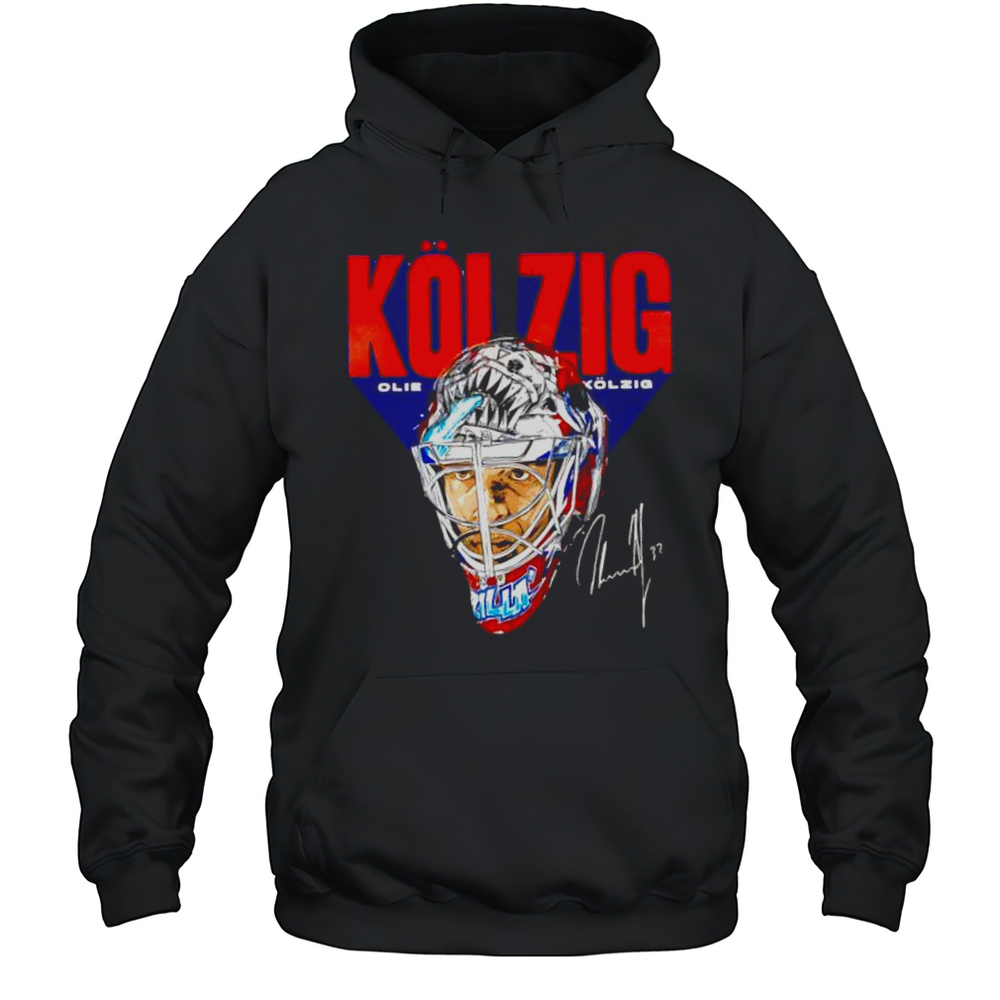 Olie Kolzig Washington Hockey Mask Shirt Unisex Hoodie