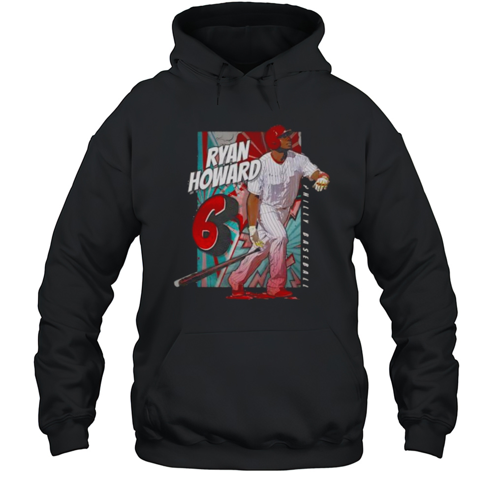 Ryan Howard Philadelphia Comicbook Shirt Unisex Hoodie