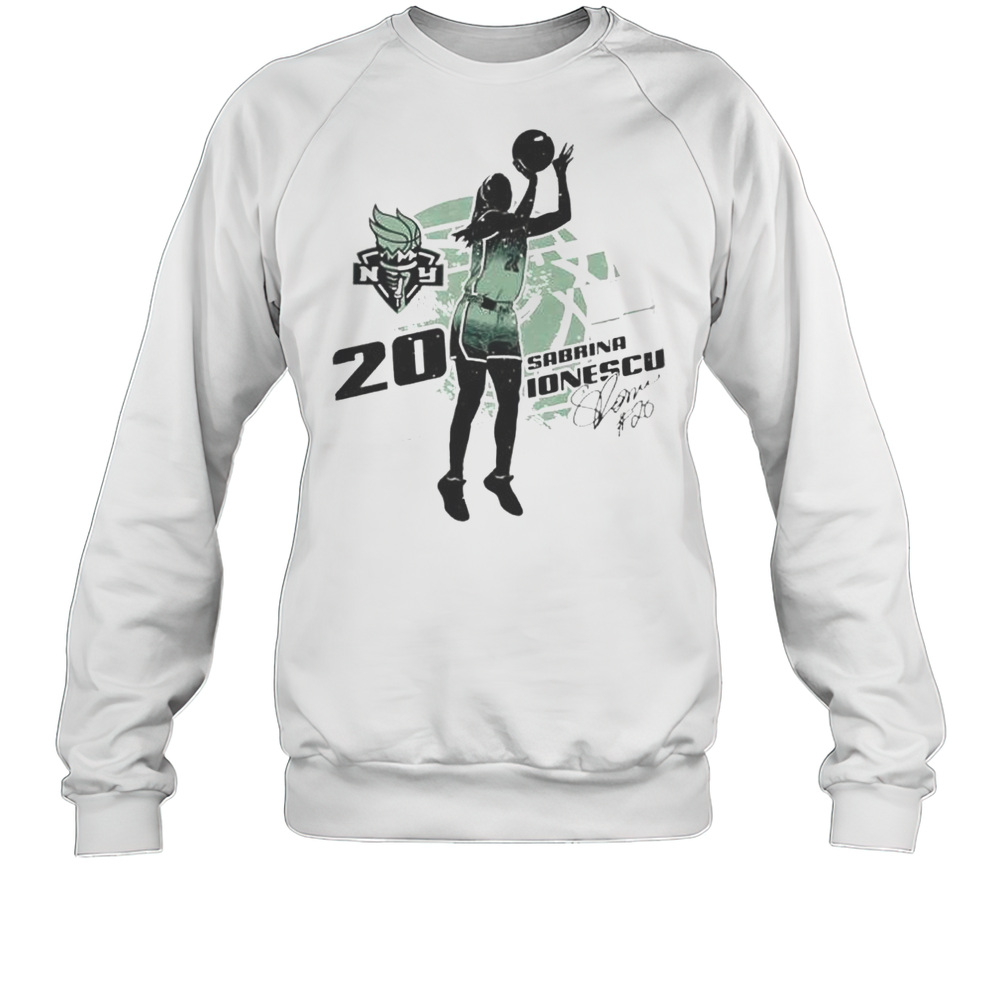 Sabrina Ionescu New York Liberty Silhouette Shirt Unisex Sweatshirt