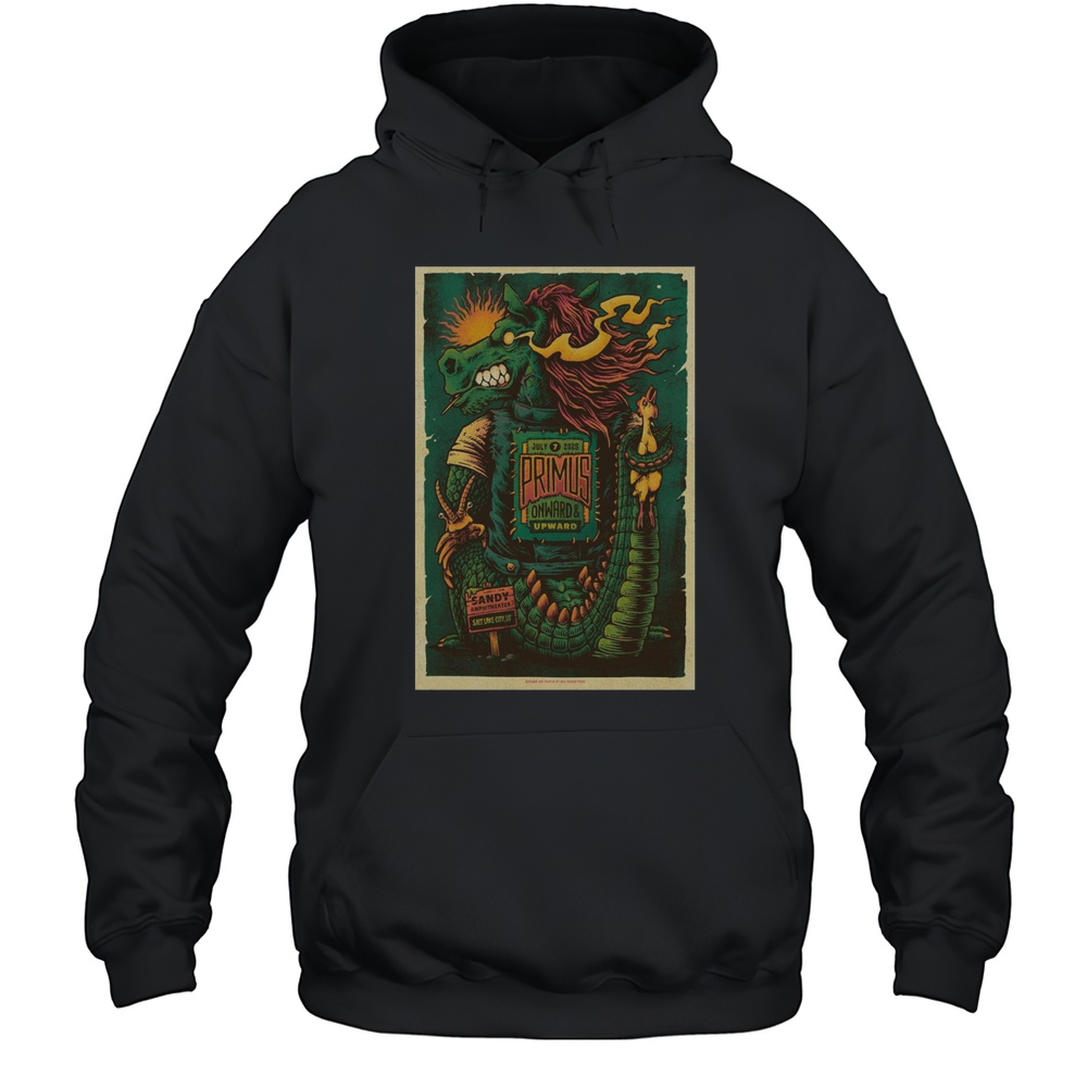Sandy Amphitheater Primus 07 07 2025 Poster T-Shirt Unisex Hoodie