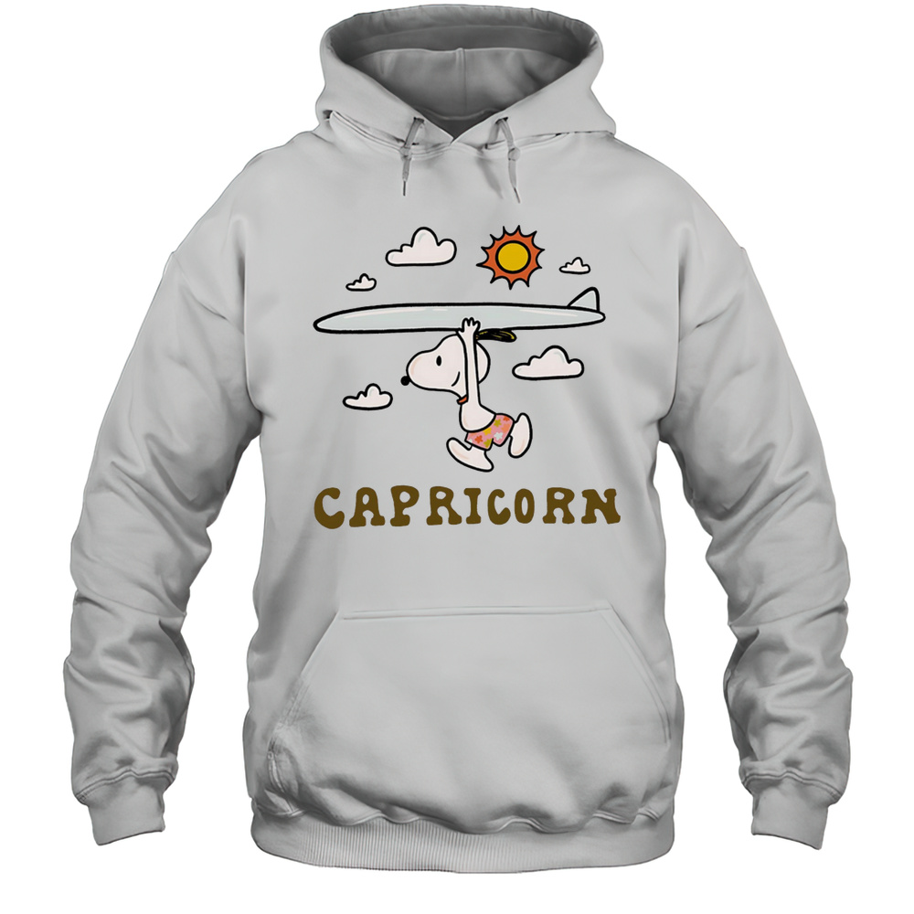 Snoopy Capricorn Zodiac Shirt Unisex Hoodie