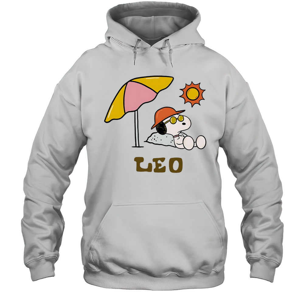 Snoopy Leo Zodiac Shirt Unisex Hoodie
