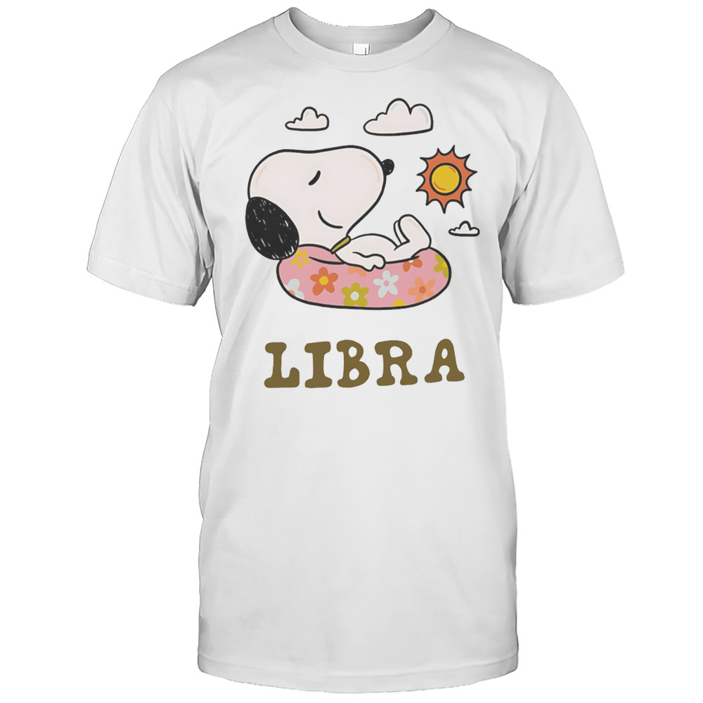 Snoopy Libra Zodiac Shirt