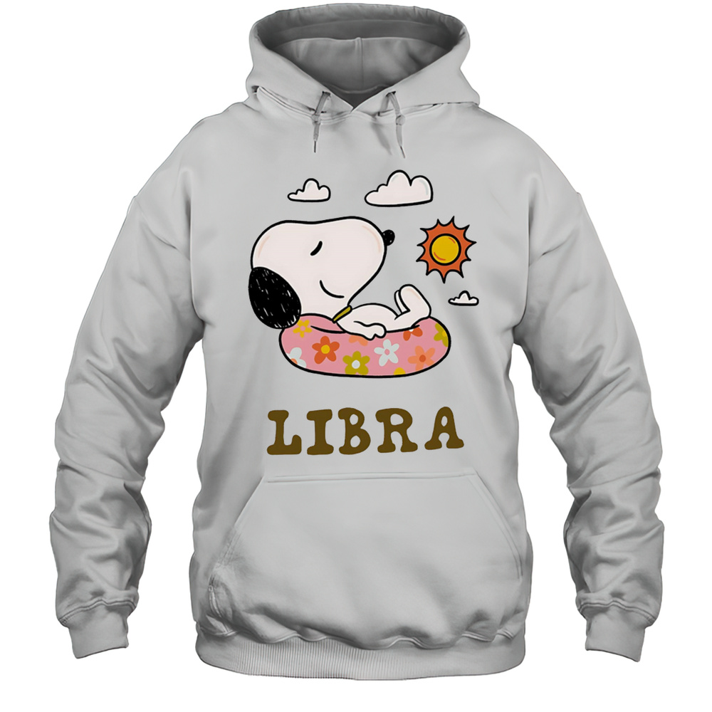 Snoopy Libra Zodiac Shirt Unisex Hoodie