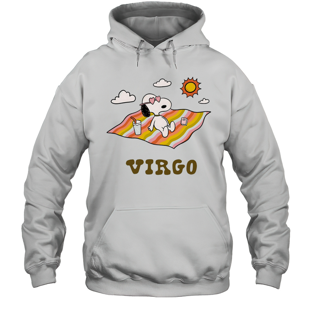 Snoopy Virgo Zodiac Shirt Unisex Hoodie