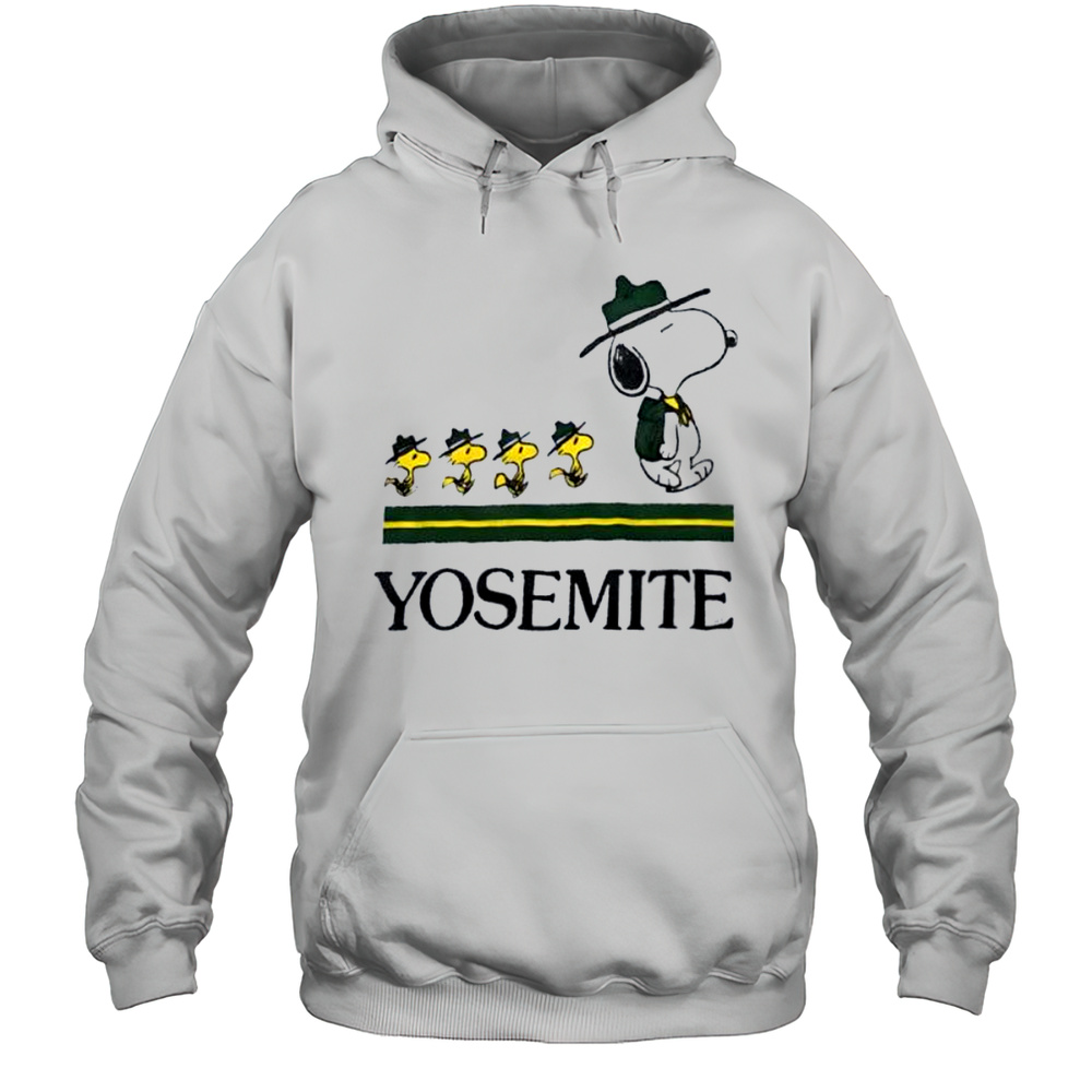 Snoopy Yosemite Vintage Shirt Unisex Hoodie