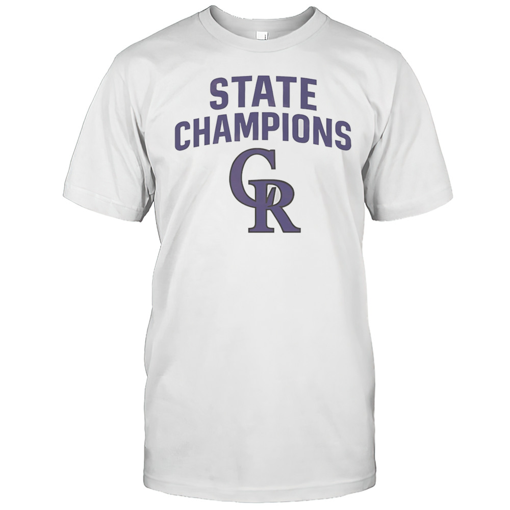 State Champions Colorado Rockies Shirt