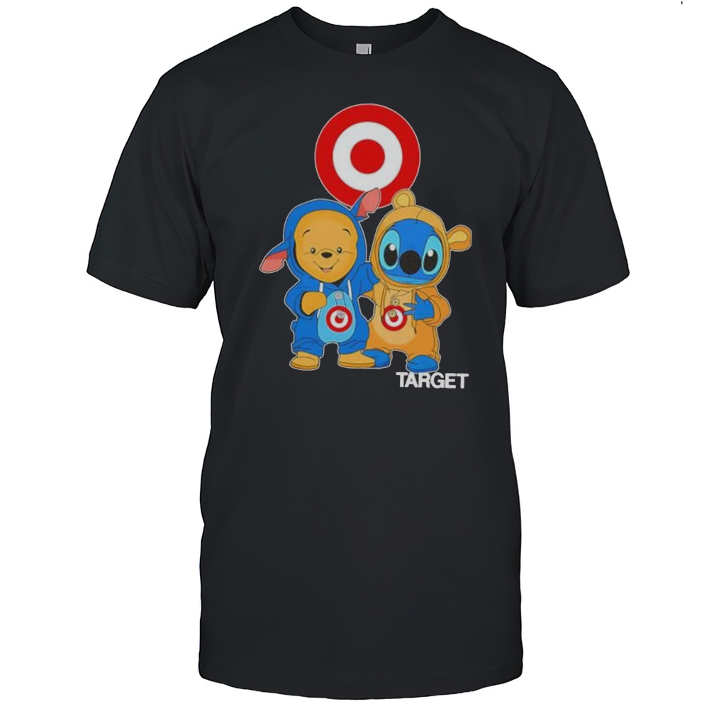 Target Pooh And Stitch Friends Shirt