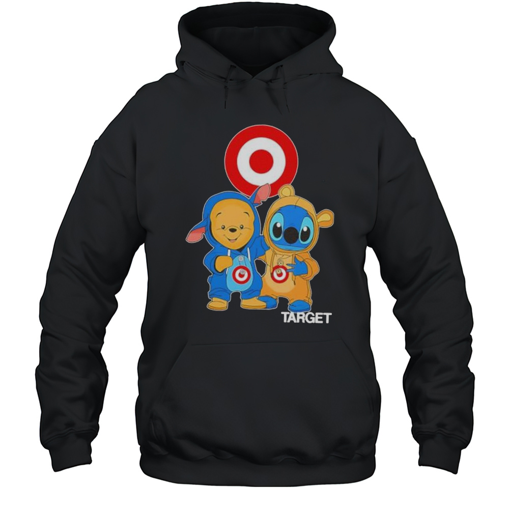 Target Pooh And Stitch Friends Shirt Unisex Hoodie