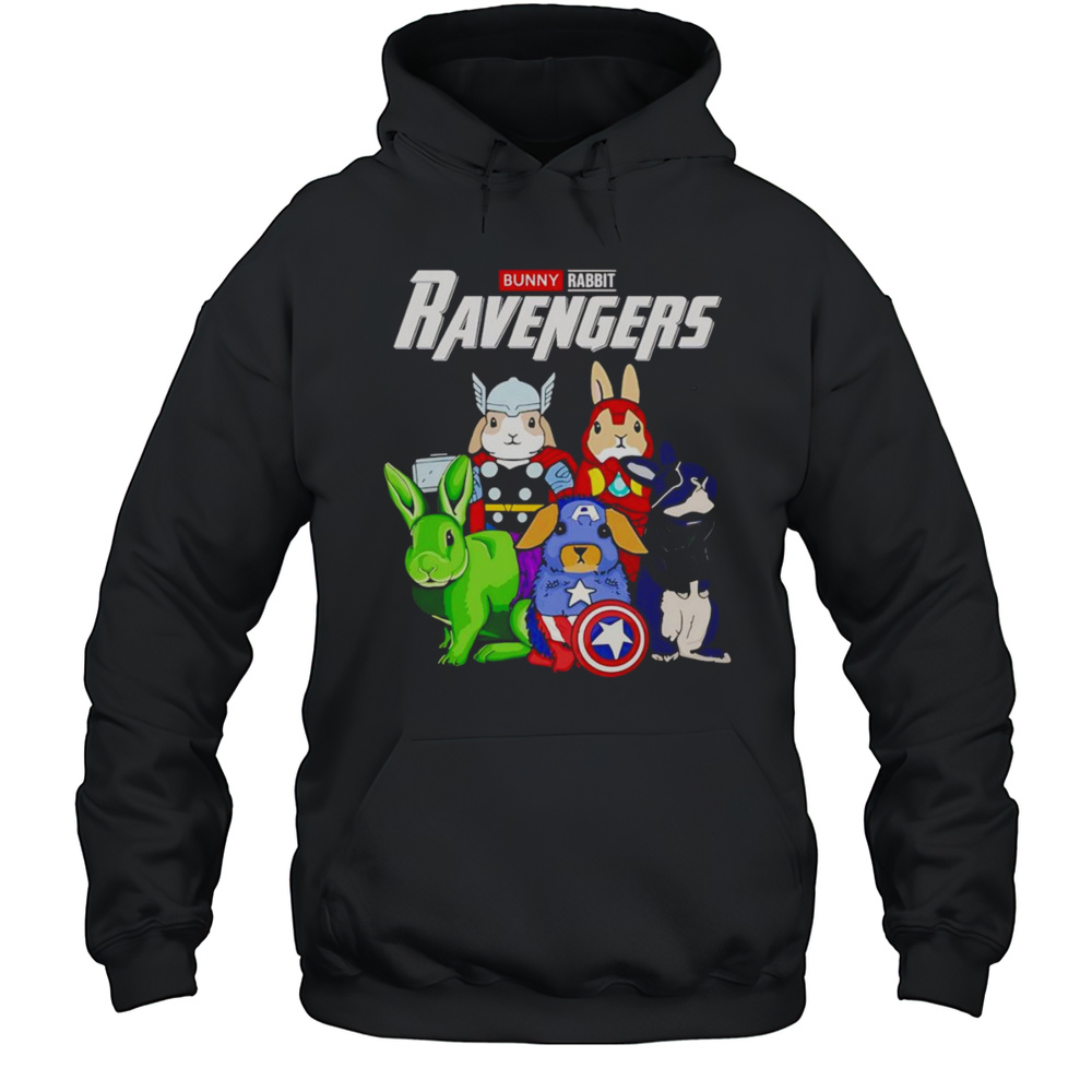 The Ravengers Superheroes Bunny Shirt Unisex Hoodie