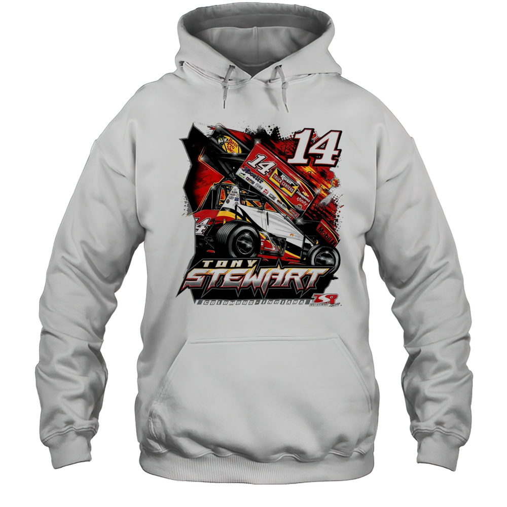 Tony Stewart 90s Nascar Racing Car Shirt Unisex Hoodie
