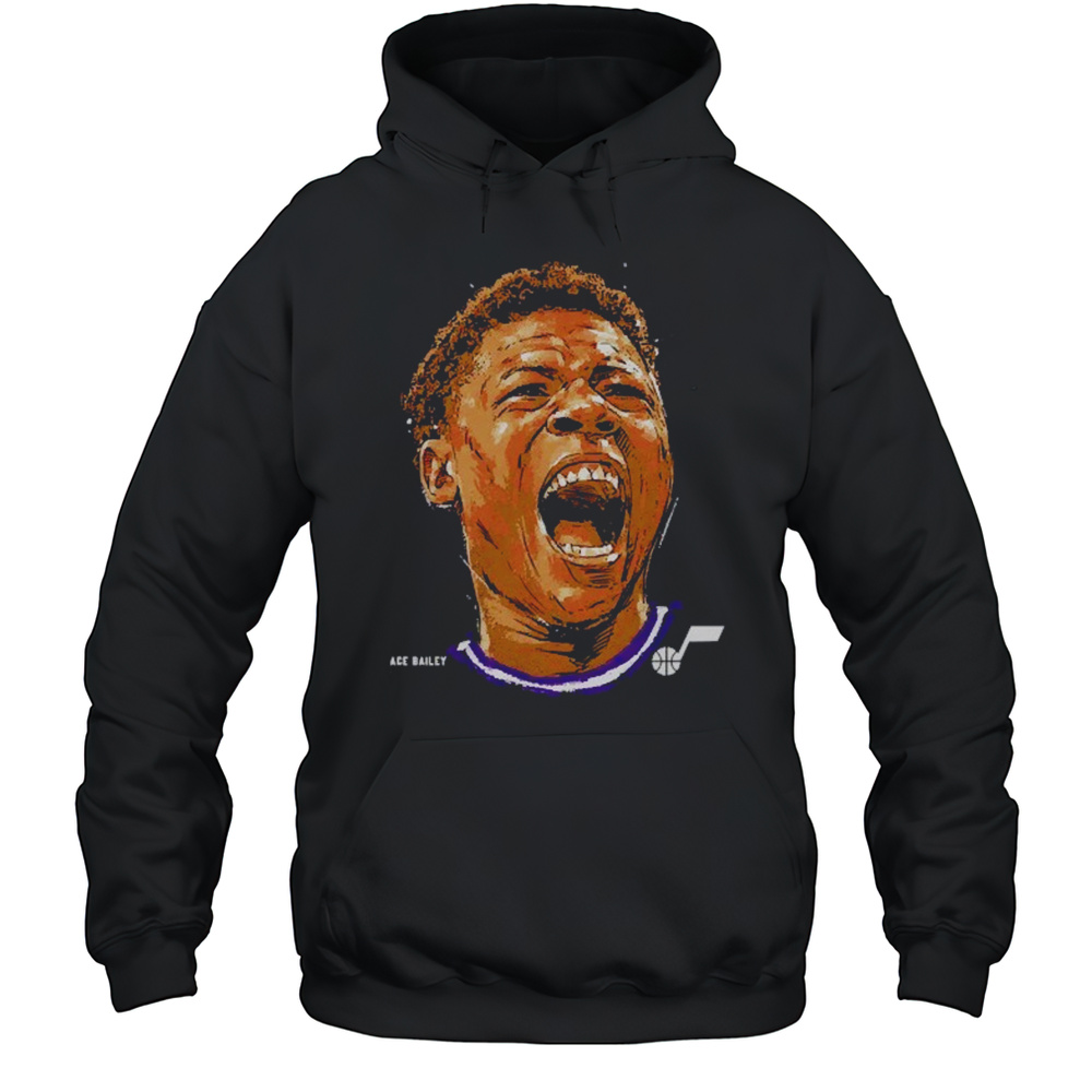 Ace Bailey Utah Jazz Portrait Shirt Unisex Hoodie