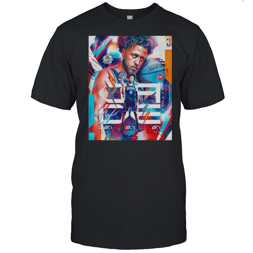 Cade Cunningham Detroit Pistons Mr Motor City Signature Shirt