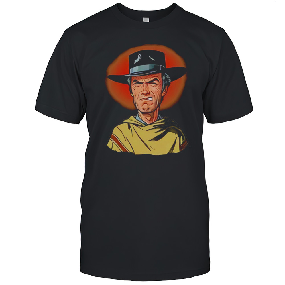 Clint Eastwoods Spaghetti Western Caricature Shirt