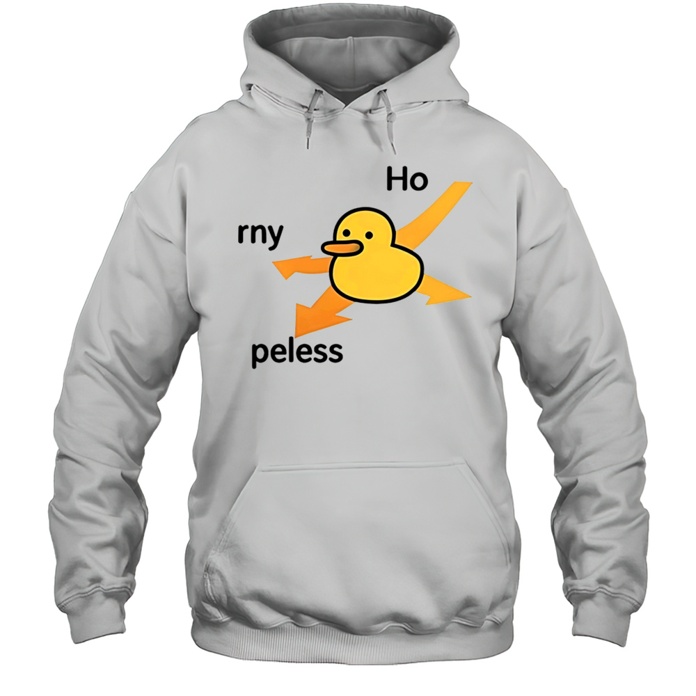 Duck In Distress Rny Peless Shirt Unisex Hoodie