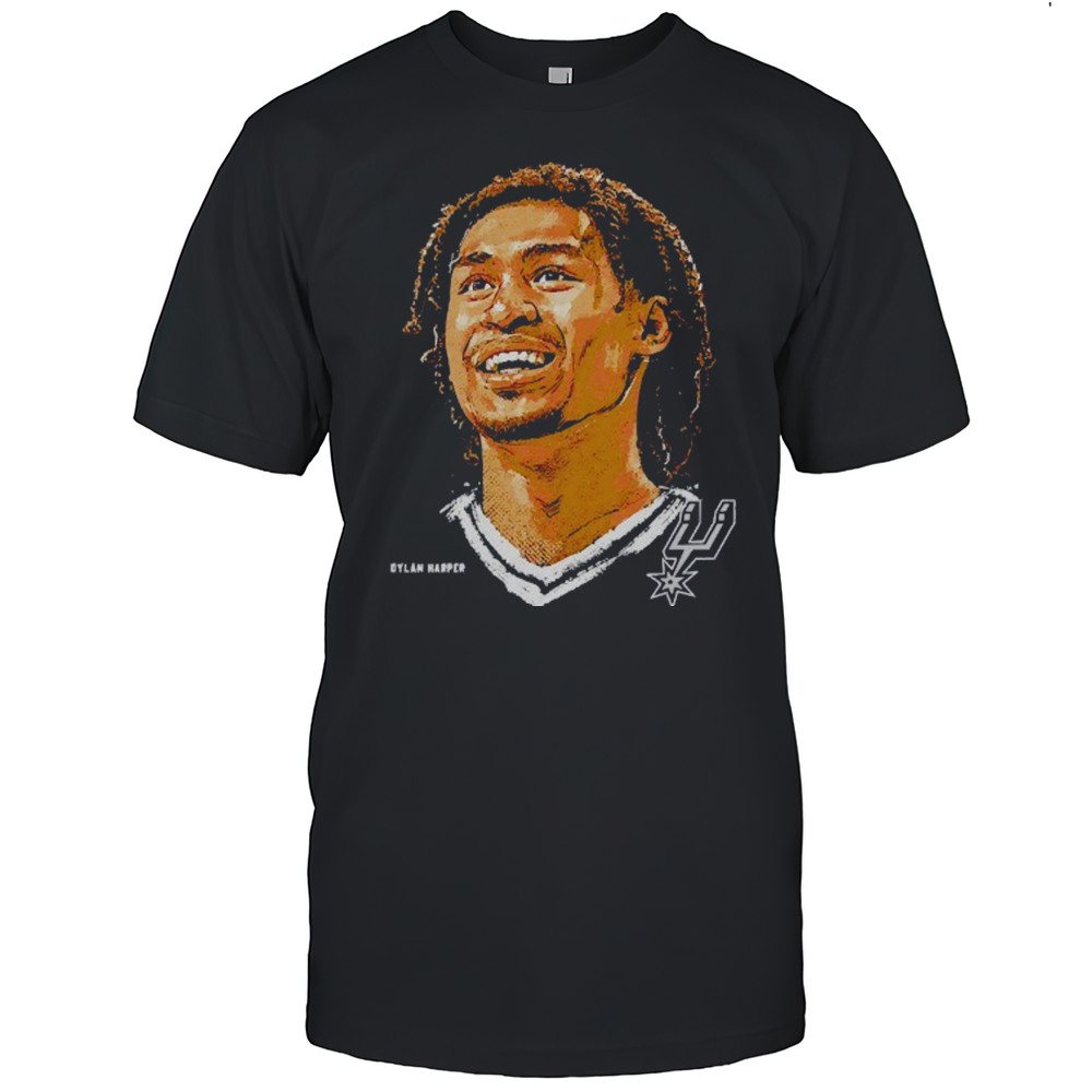 Dylan Harper San Antonio Spurs Portrait Shirt