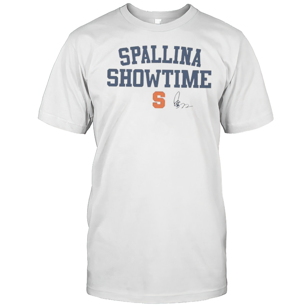 Joey Spallina Showtime Syracuse Orange Mens Lacrosse Signature Shirt