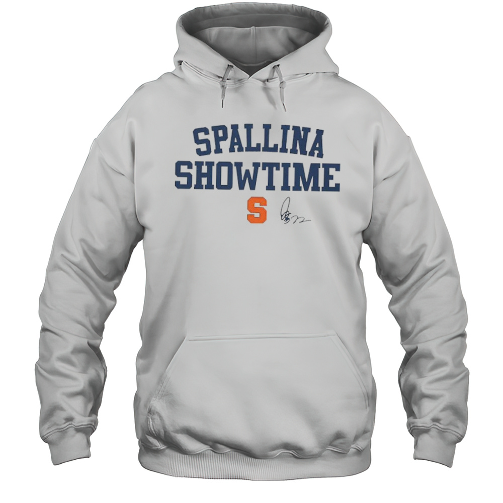 Joey Spallina Showtime Syracuse Orange Mens Lacrosse Signature Shirt Unisex Hoodie