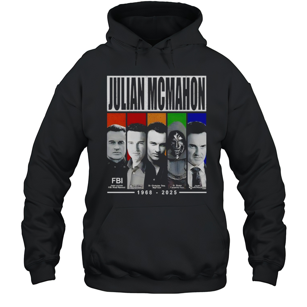 Julian Mcmahon 1968 2025 Shirt Unisex Hoodie