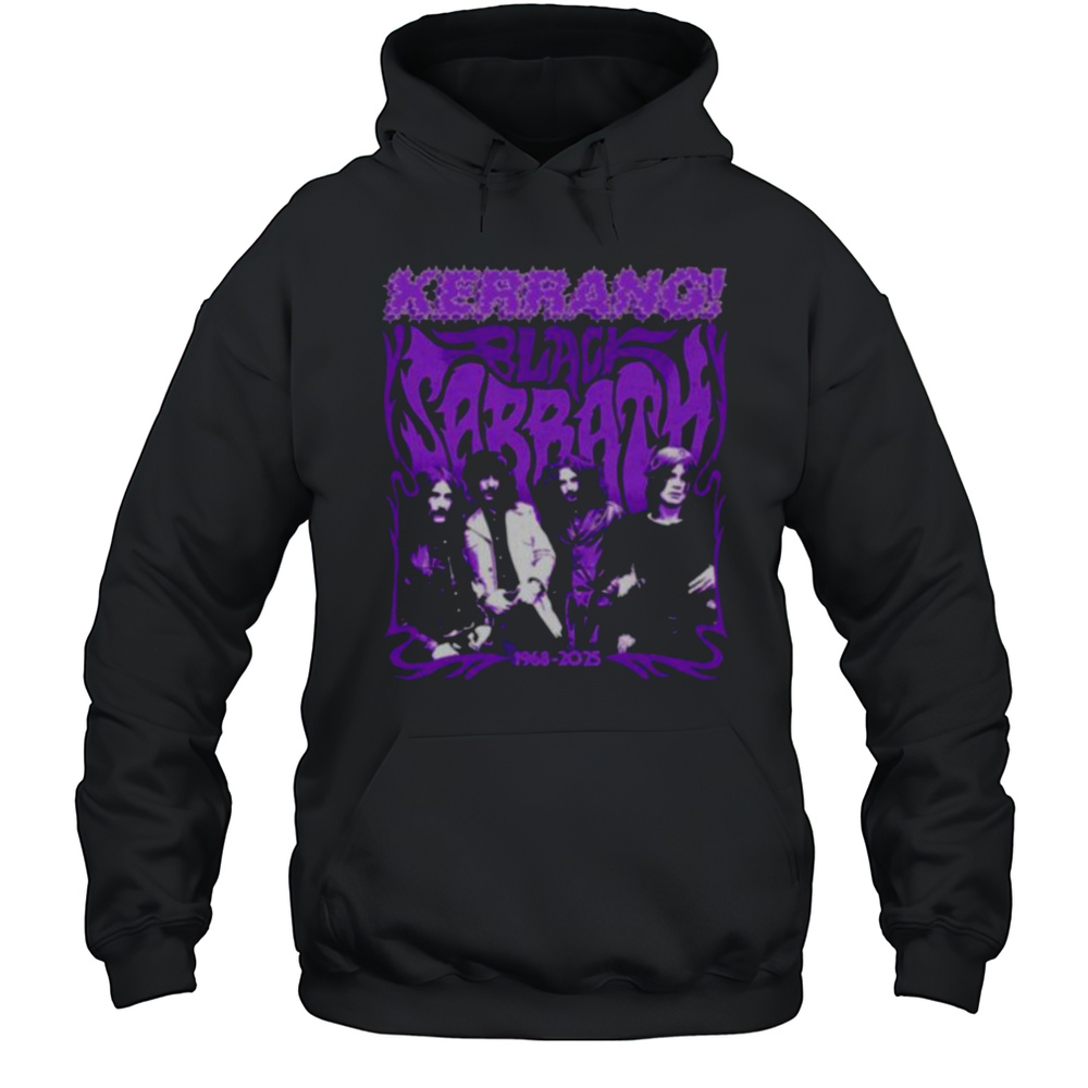 Kerrang Sabbath 1968 2025 Shirt Unisex Hoodie