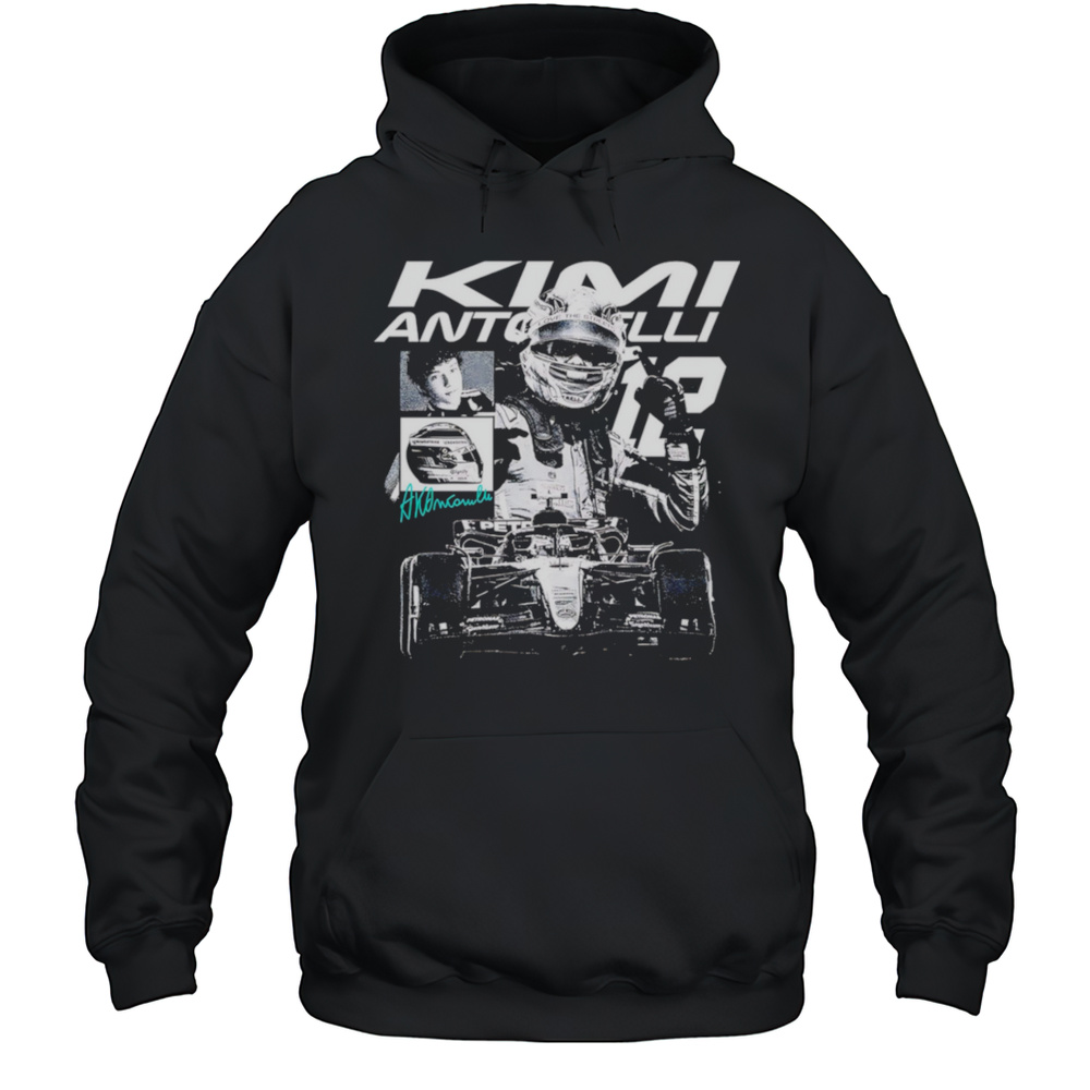 Kimi Antonelli Signature Graphic Shirt Unisex Hoodie