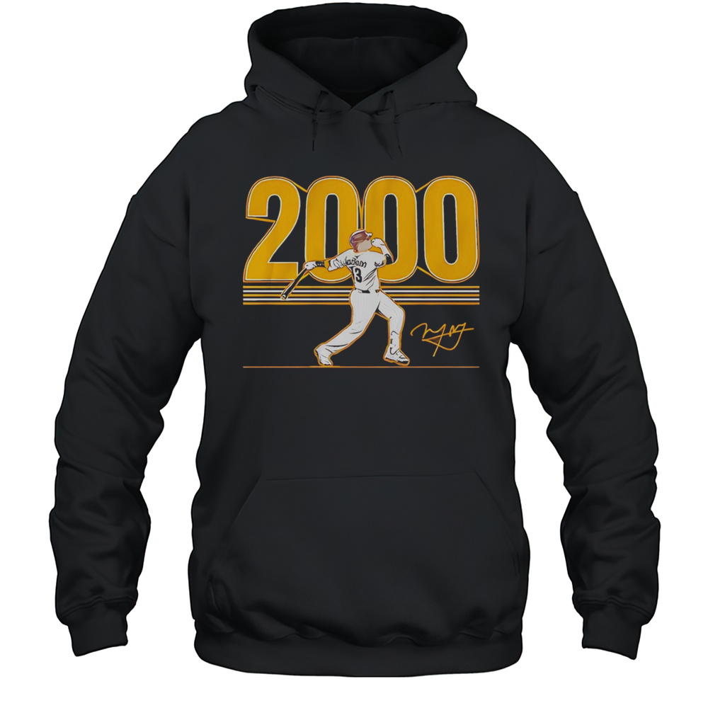 Manny Machado San Diego Padres 2000 Hits Shirt Unisex Hoodie