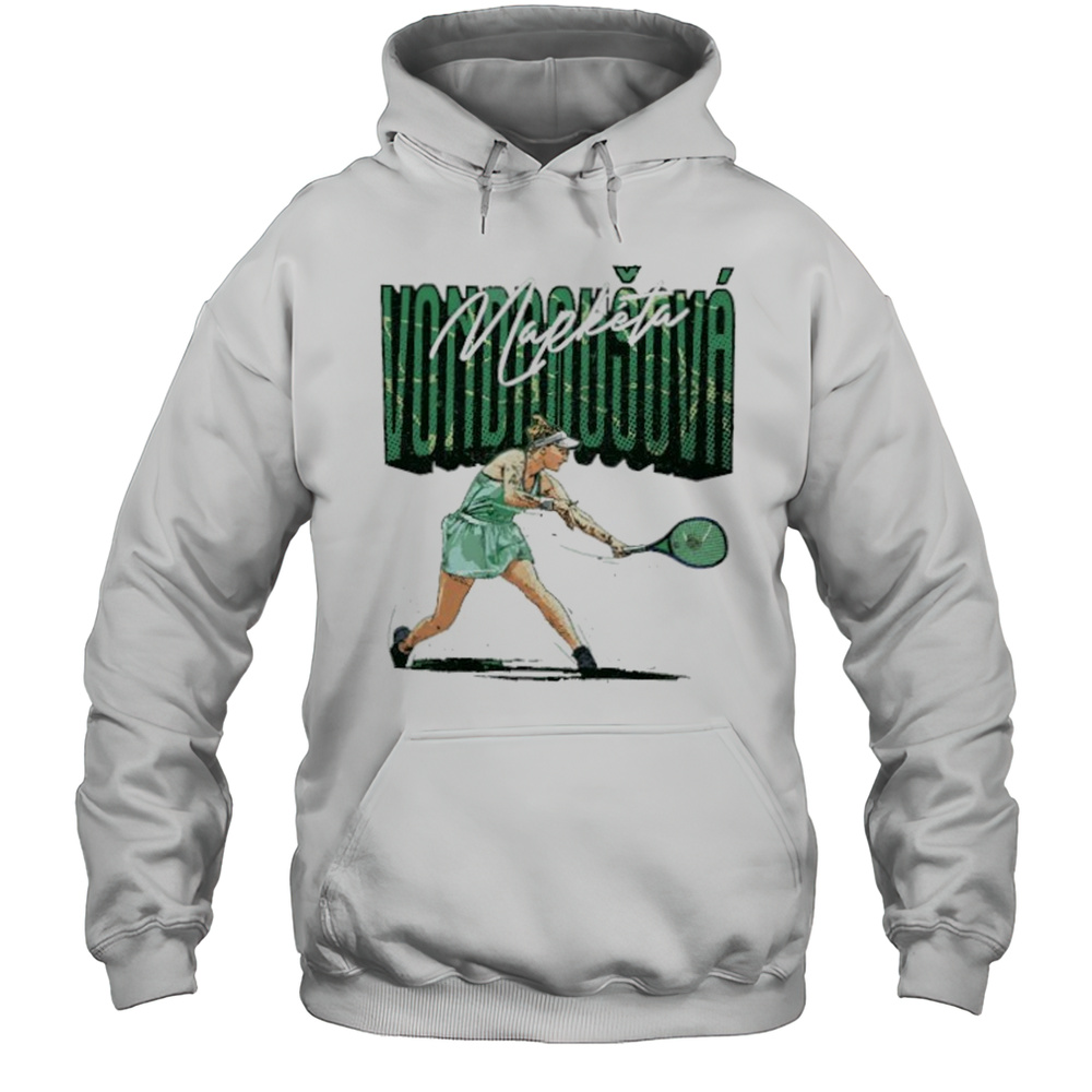 Marketa Vondrousova Player Name Tennis Player Shirt Unisex Hoodie