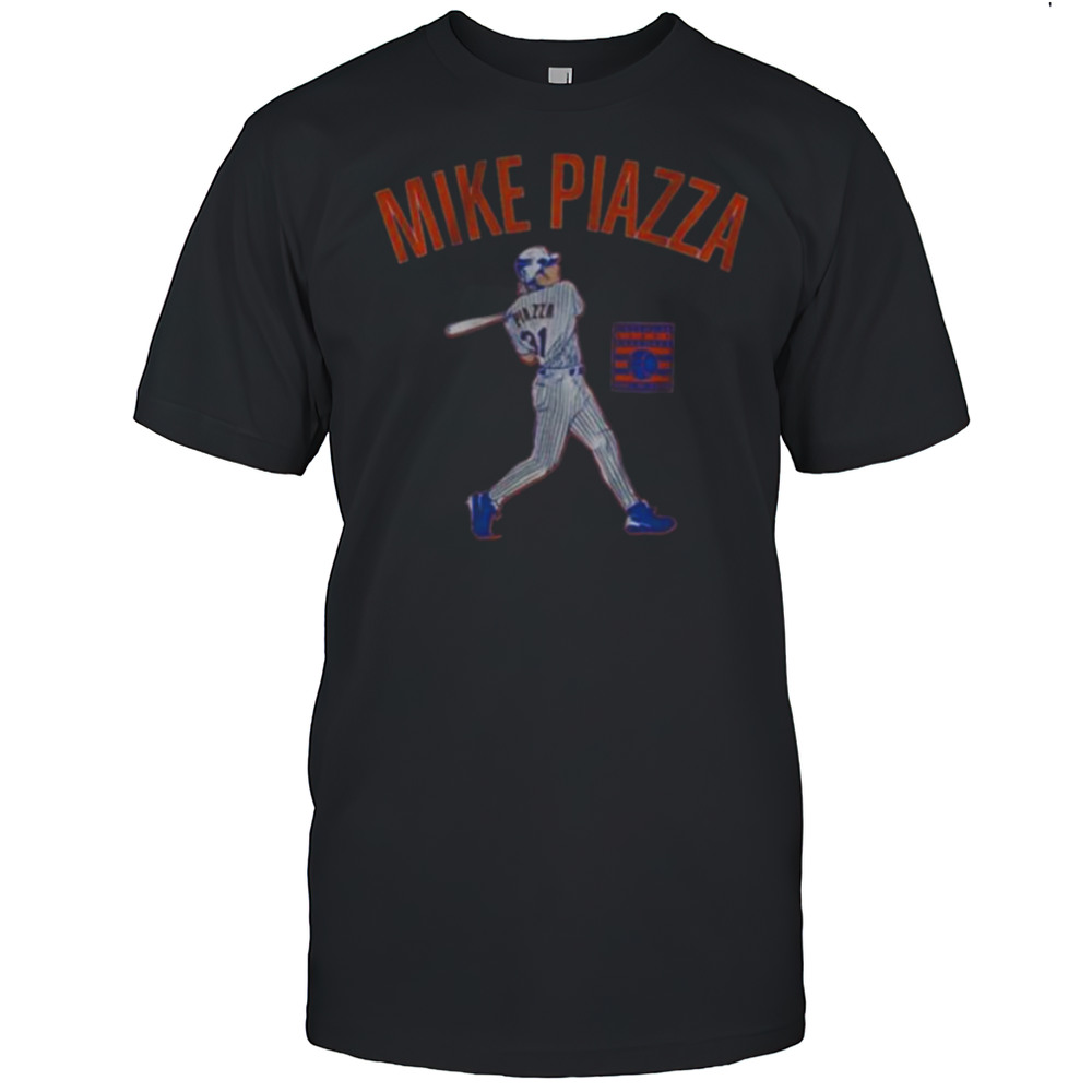 Mike Piazza New York Mets MLB Baseball Slugger Swing Shirt