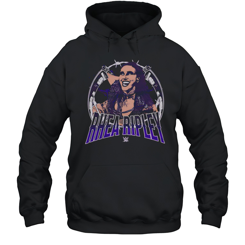 Rhea Ripley Posterize Shirt Unisex Hoodie