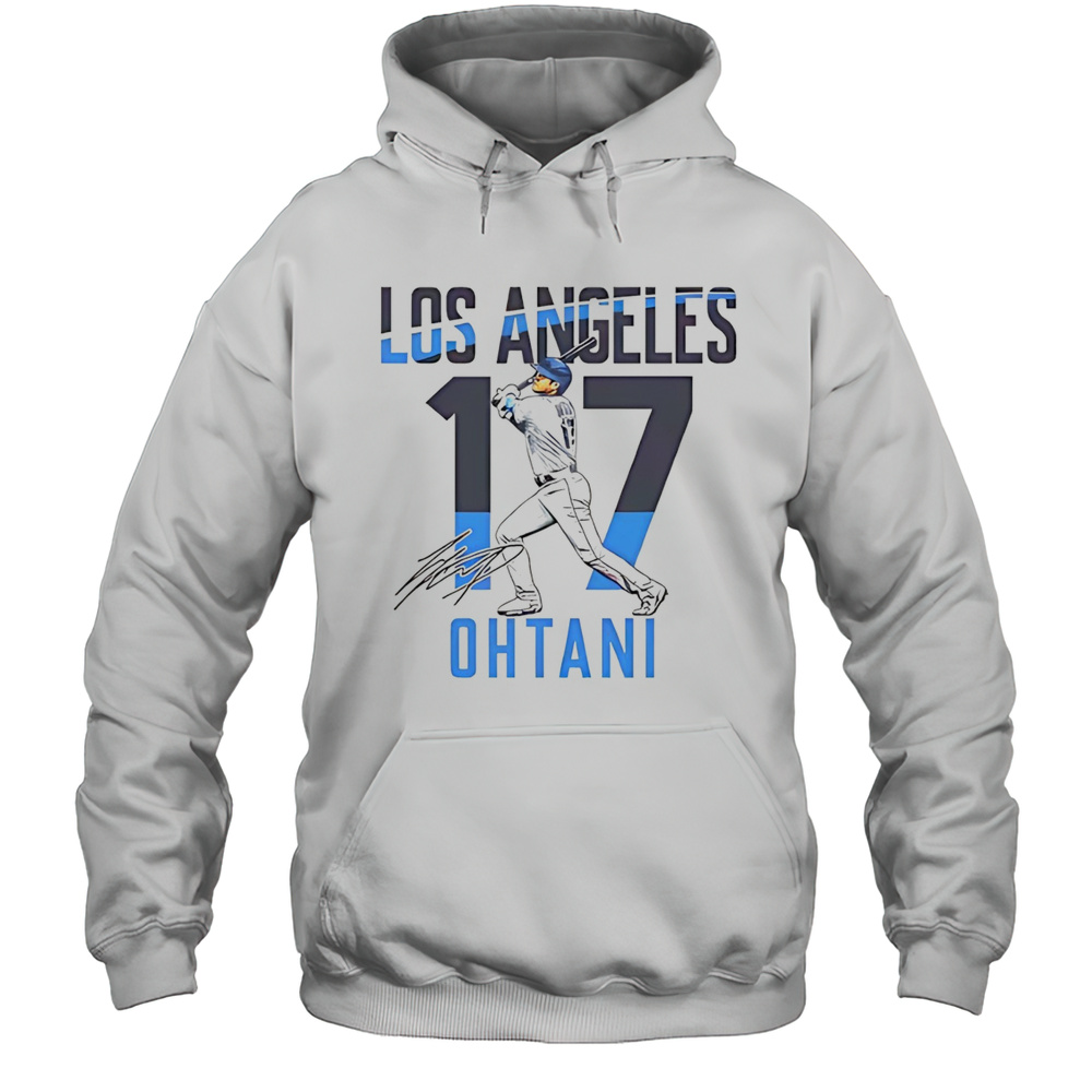Shohei Ohtani Los Angeles Dodgers City Connect Player Graphic Shirt Unisex Hoodie