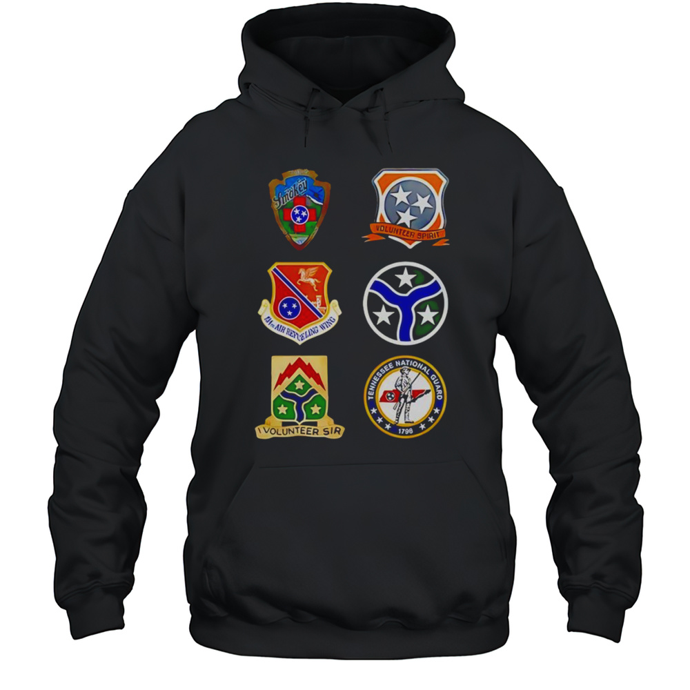 Tennessee Volunteers Smoke Grey Volunteer Spirit Shirt Unisex Hoodie