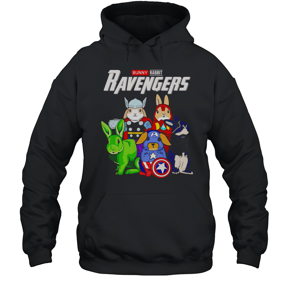 The Ravengers Superheroes Bunny Shirt Unisex Hoodie