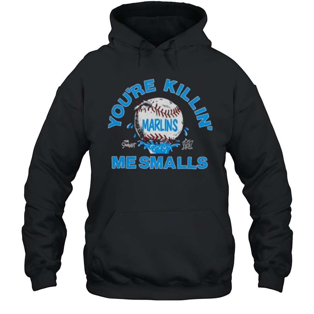 The Sandlot X Miami Marlins Youre Killin Me Smalls Baseball Shirt Unisex Hoodie