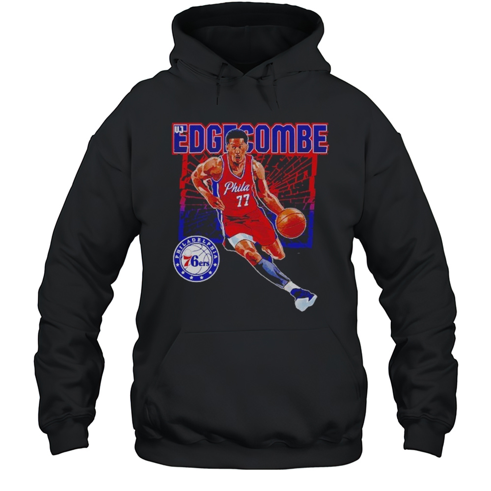 VJ Edgecombe Philadelphia 76ers Shattered Shirt Unisex Hoodie