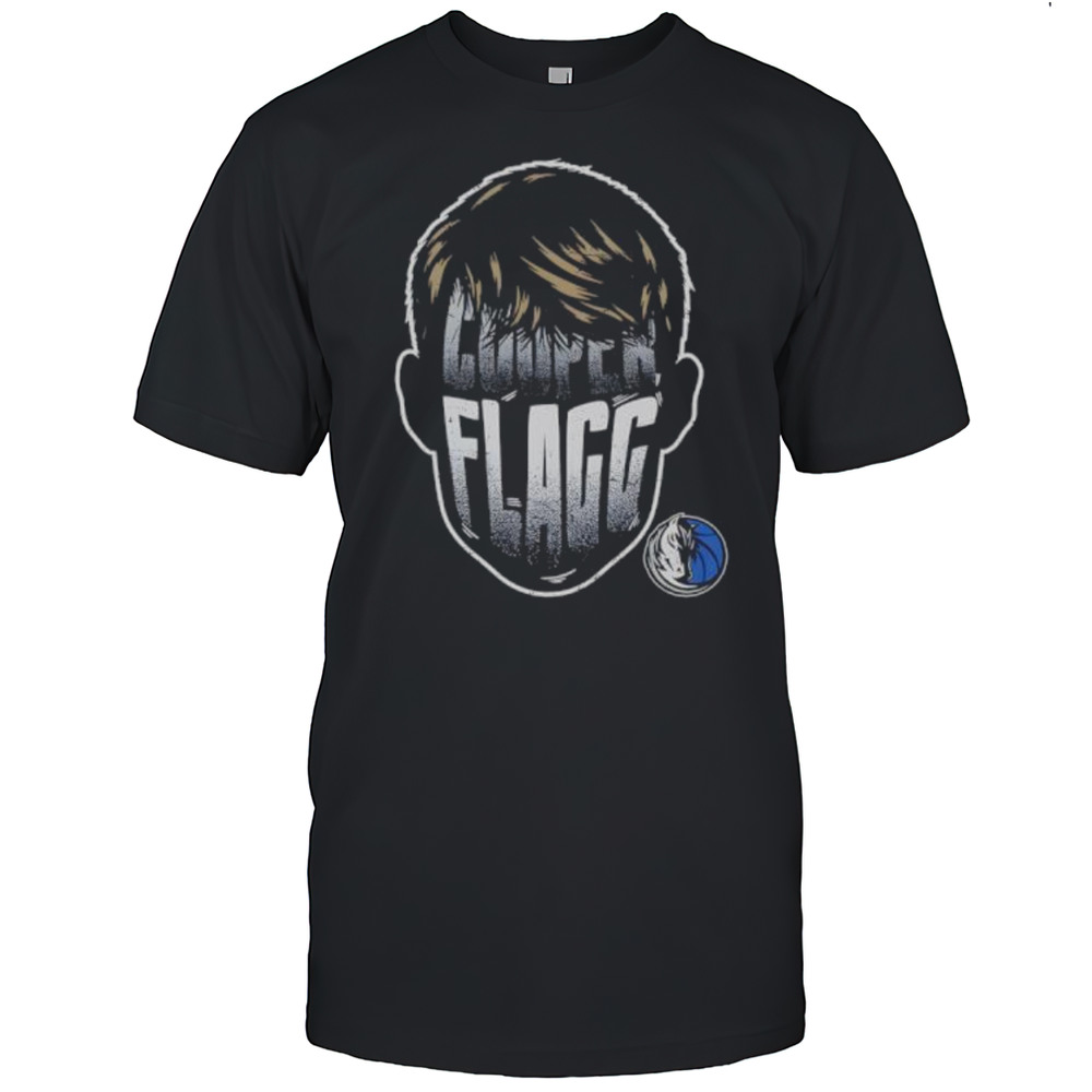 Cooper Flagg Dallas Mavericks Player Silhouette Shirt