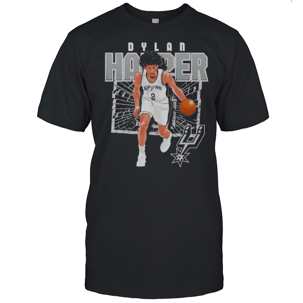Dylan Harper San Antonio Spurs Shattered Shirt