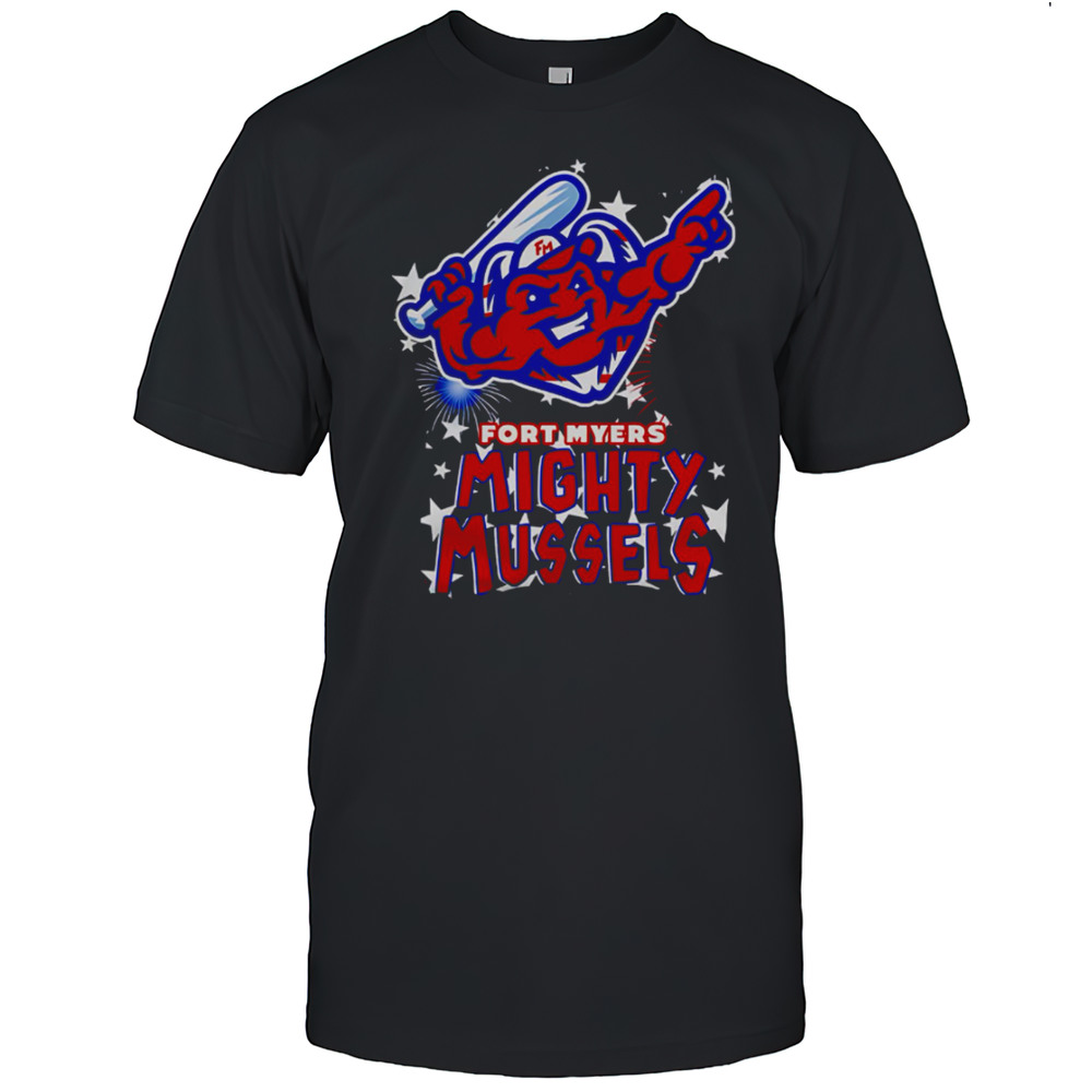 Fort Myers Mighty Mussels X Independence Day 2025 Shirt