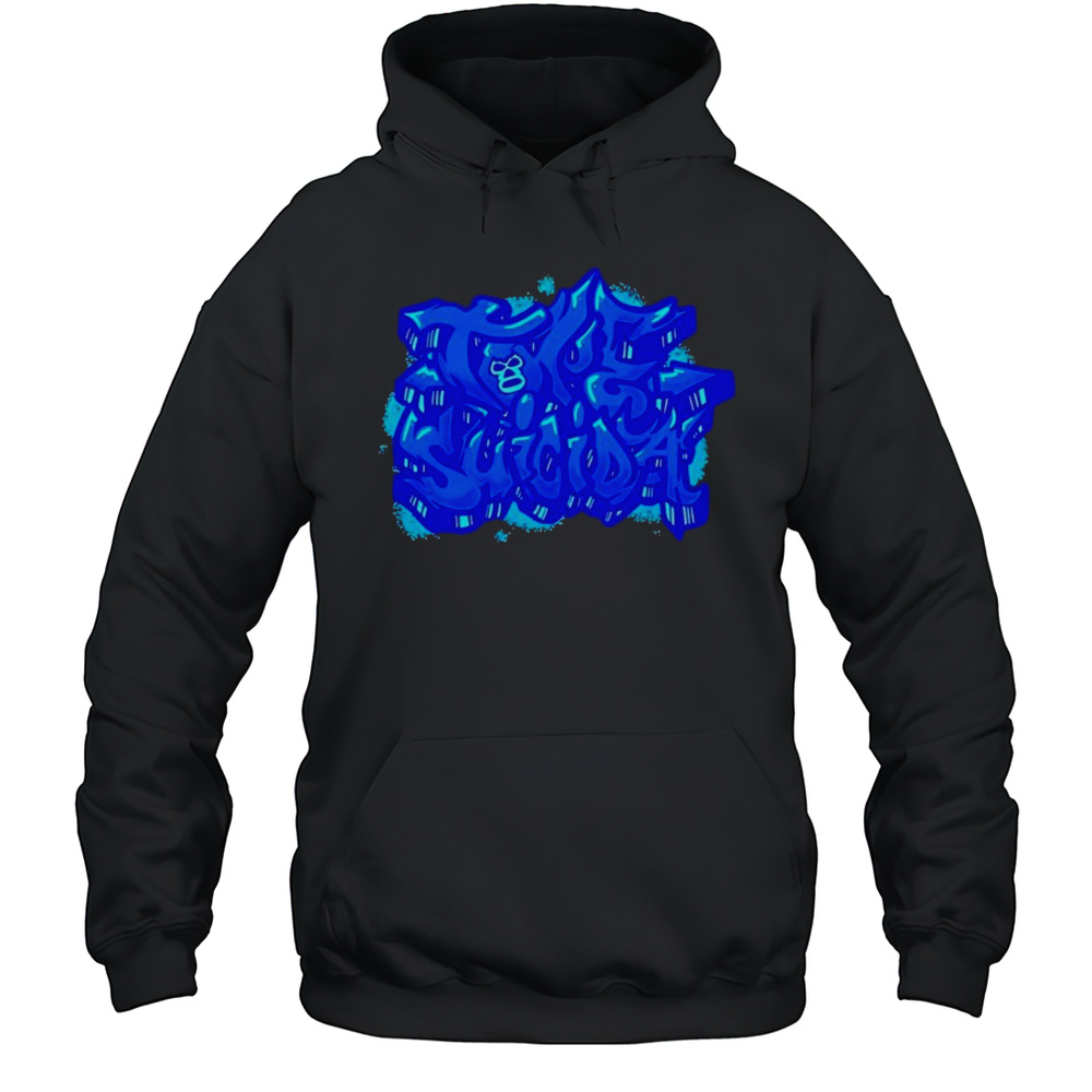 Graffiti Suicida Design Shirt Unisex Hoodie